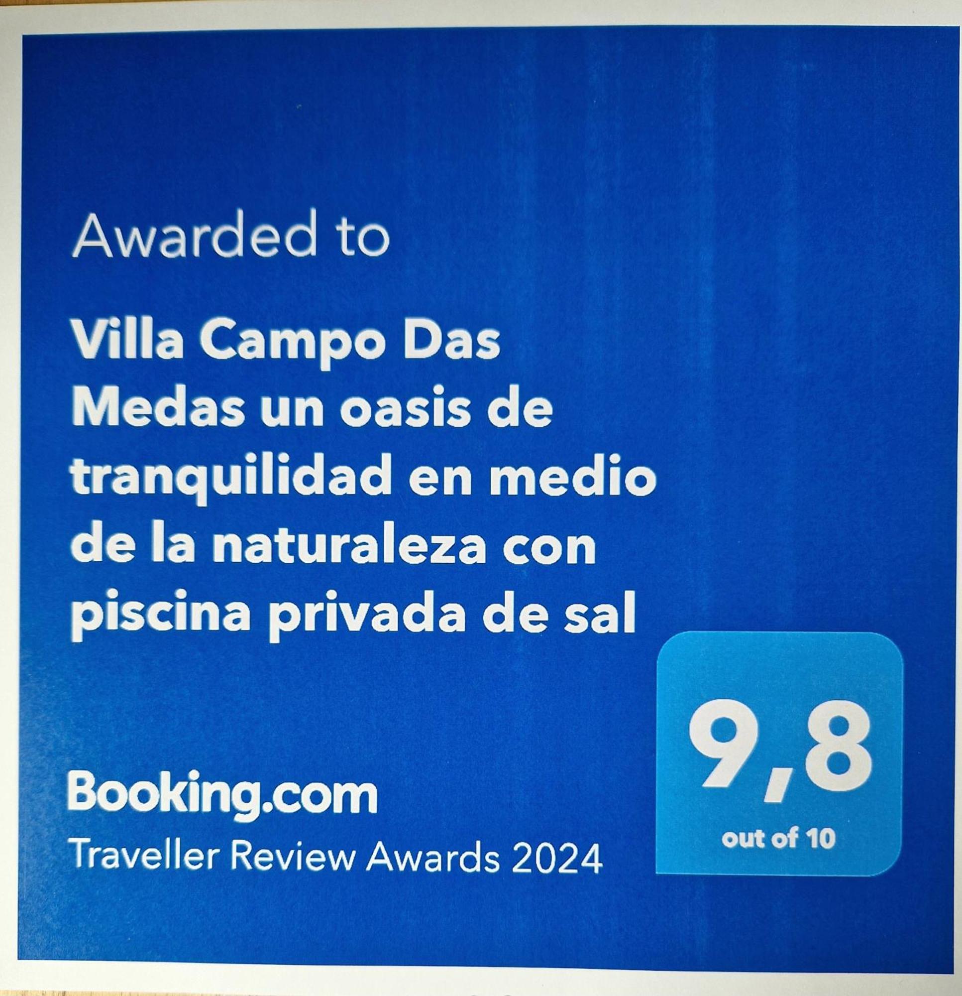 Villa Campo Das Medas , En Medio De La Naturaleza Con Piscina Privada De Sal Gondomar Exteriör bild